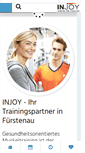 Mobile Screenshot of injoy-fuerstenau.de